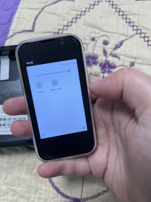 Мини смартфон, 3G WCDMA черен