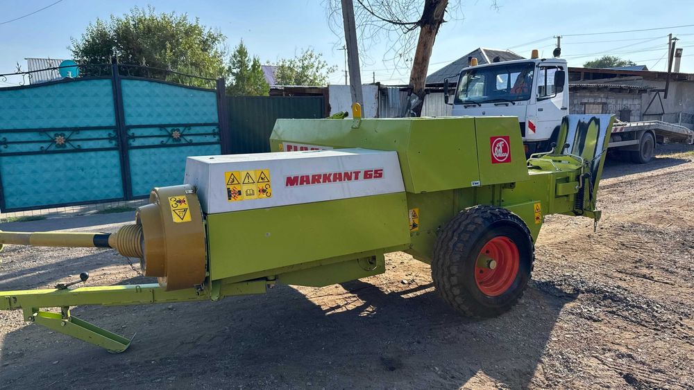 Пресс-подборщик Claas Markant 65 — отличное состояние!