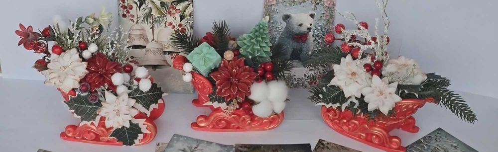 Коледна звезда от сапун