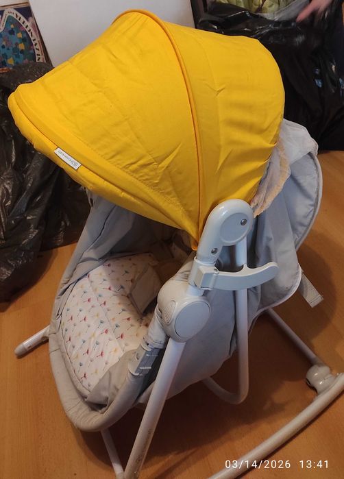 Бебешки комплект: Kinderkraft UNO, Шезлонг 5-в-1, Кошара и Повивалник