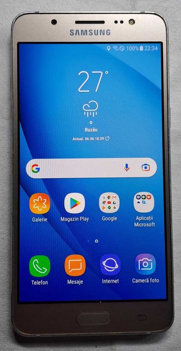 Samsung Galaxy J5 (2016),  16GB, 4G, Auriu