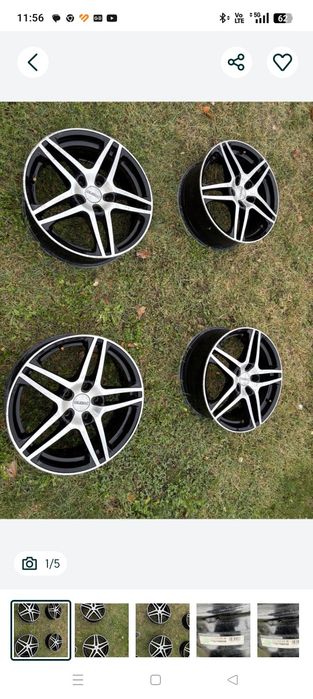 Jenti aliaj pe 17"
