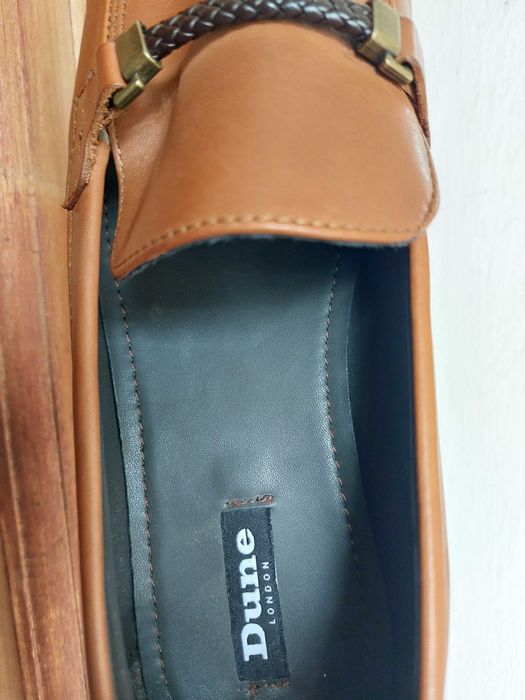 Mocasini maro Dune London masura 45