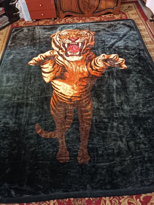 Двухспальной новое красивое одеяло с отливом двух сторон.