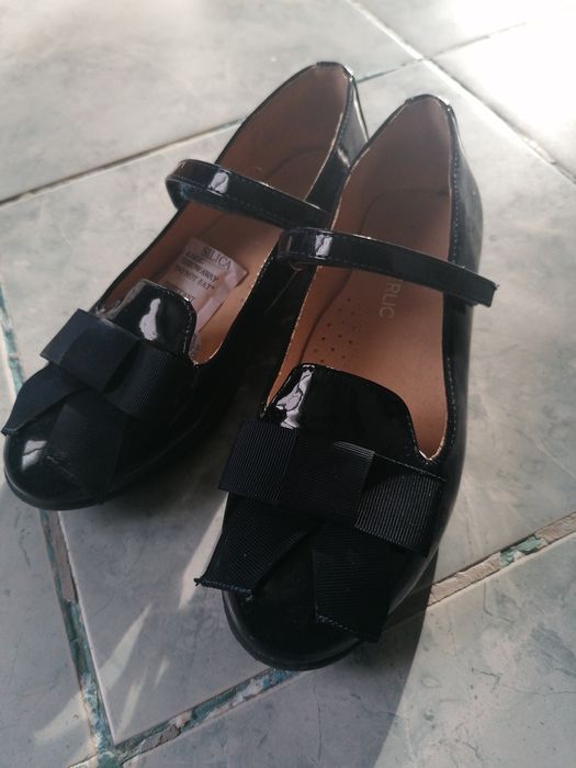 Туфли модные черные, фаберлик.