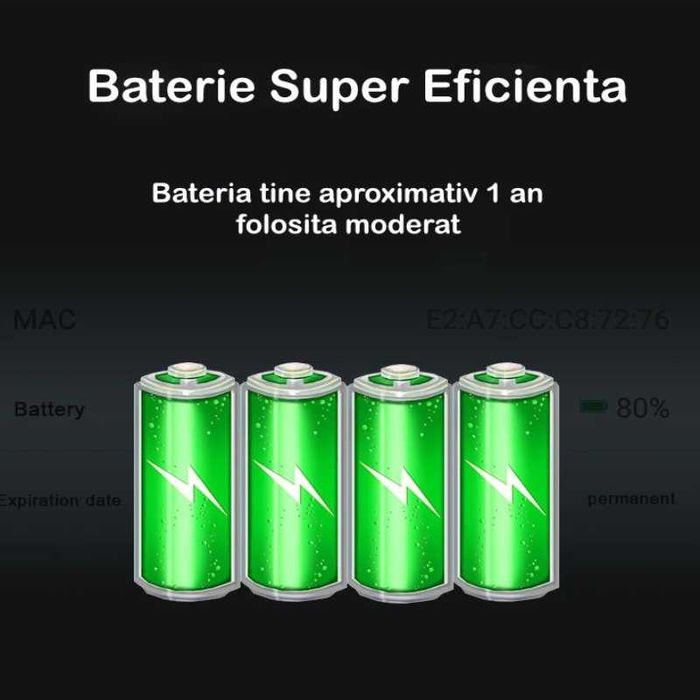 Yala Incuietoare inteligenta Smart IARMAC, Tuya, broasca inclusa, Maro