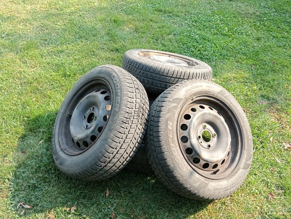 4 roti iarna Cooper DOT 2022  185/65 R15 Dacia Logan, Sandero, Stepway