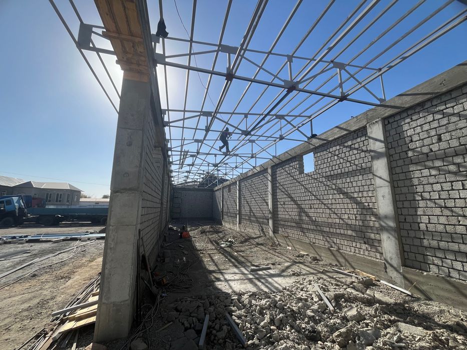 Металлоконструкция,навес,ангар,автонавес.сендвич панель,ворота.