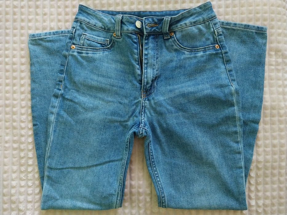 Дънки с висока талия