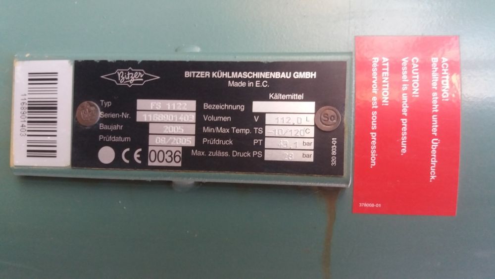 rezervor gaz butelie presiune 40 bar vas aer azot freon ulei hidraulic