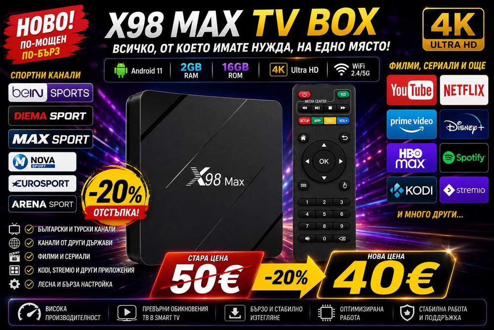 TV BOX - Инсталиран