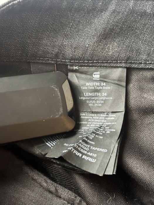 g star raw 3d pm cargo straight tapered