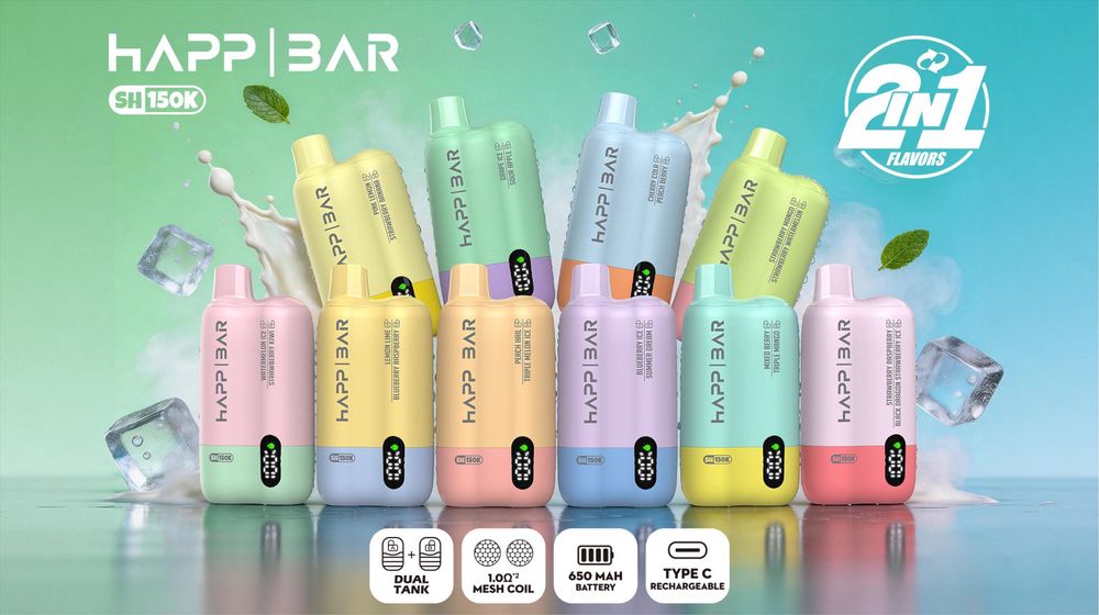 Happbar 150k 2 arome