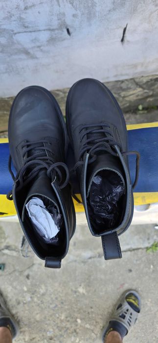Ghete de piele cu siret, Negru, 45  Tommy Jeans