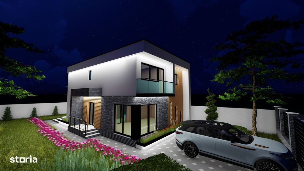 Casă nouă P+1 Sat Costi, 160 mp utili 480 mp teren Finisaje la alegere