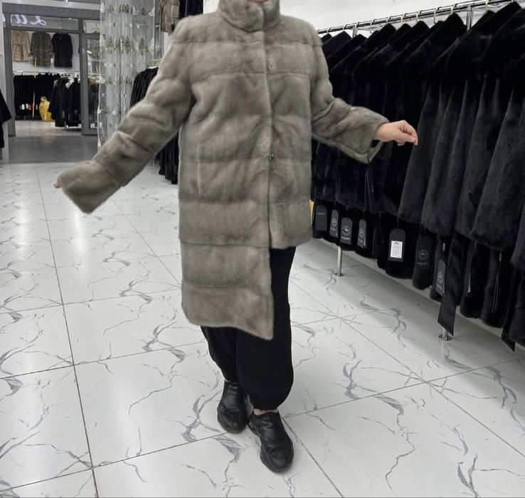 Норковая шуба трансформер.