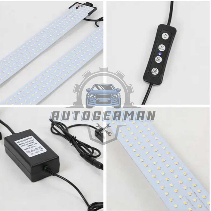 Фото кутия фотобокс 80см в комплект с осветление 4 фона нови