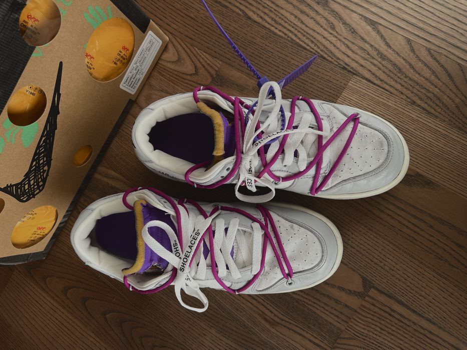 Обувки Nike Dunk Low Off-White Lot 28 *ОРИГИНАЛНИ* размер 42,5