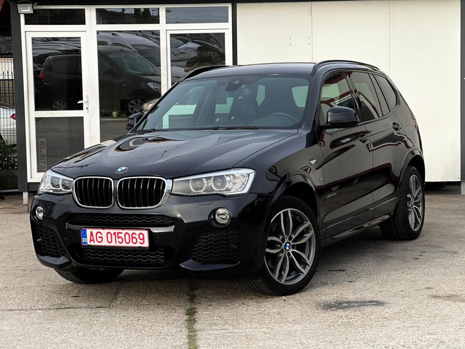 BMW X3 F25 X-Drive Euro6 M Paket 2.0d 190cp Garanție Moduri Navigație încălzire xenon automata pilot climă acte Luxemburg Piele b47