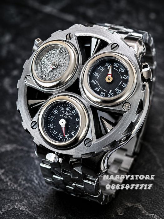 INVICTA Cerberus Silver 47 mm, Инвикта нов мъжки часовник