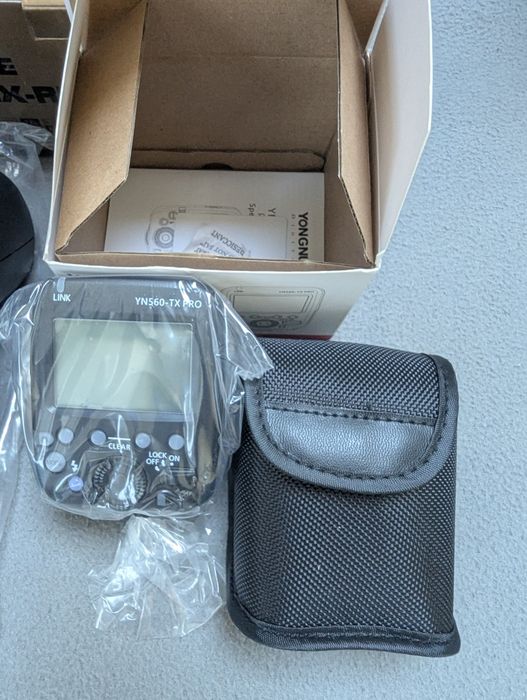 Нов комплект за Canon – светкавица YN650EX-RF + синхронизатор YN560-TX