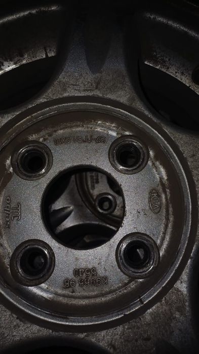 Продам 5 титанок с летней резиной