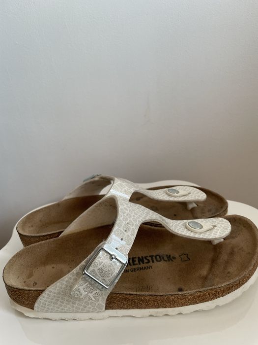 Birkenstock Gizeh alb aquatic lac 36