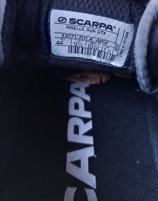 Scarpa Ribelle Run GTX №44 маратонки