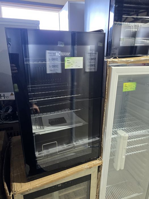 Нова малка хладилна витрина Bomann KSG 7287 черен