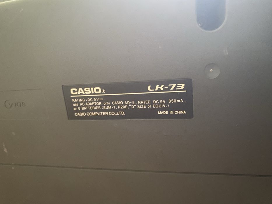 casio синтезатор пианино
