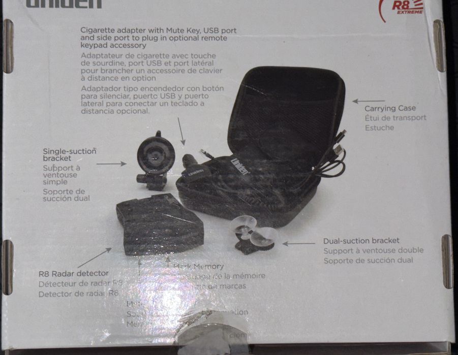 Detector Uniden R8 Long Range