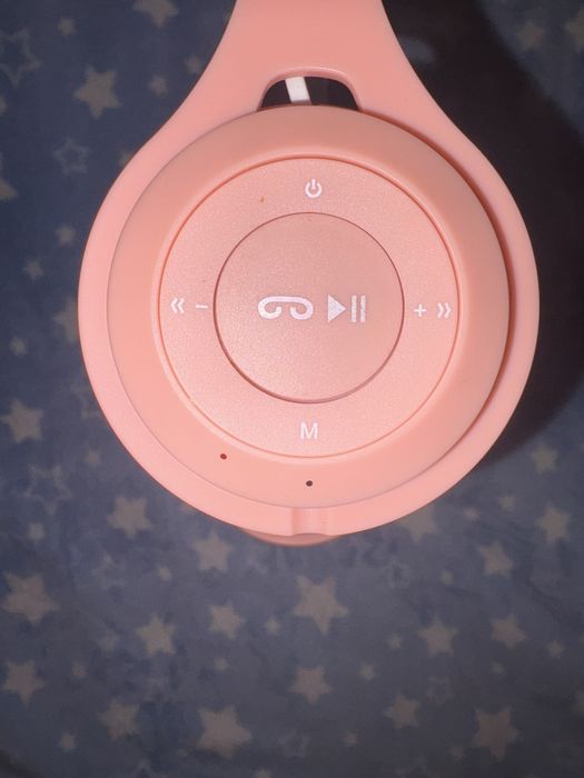 Слушалки с котешки уши