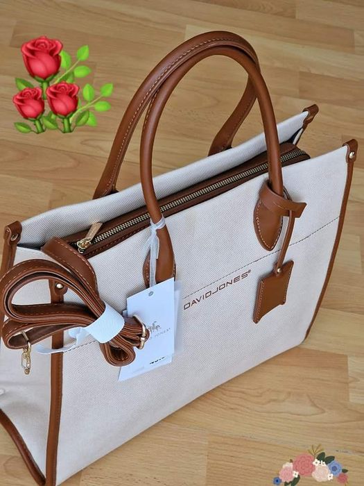Geanta David Jones,new model import Italia, saculet  inclus