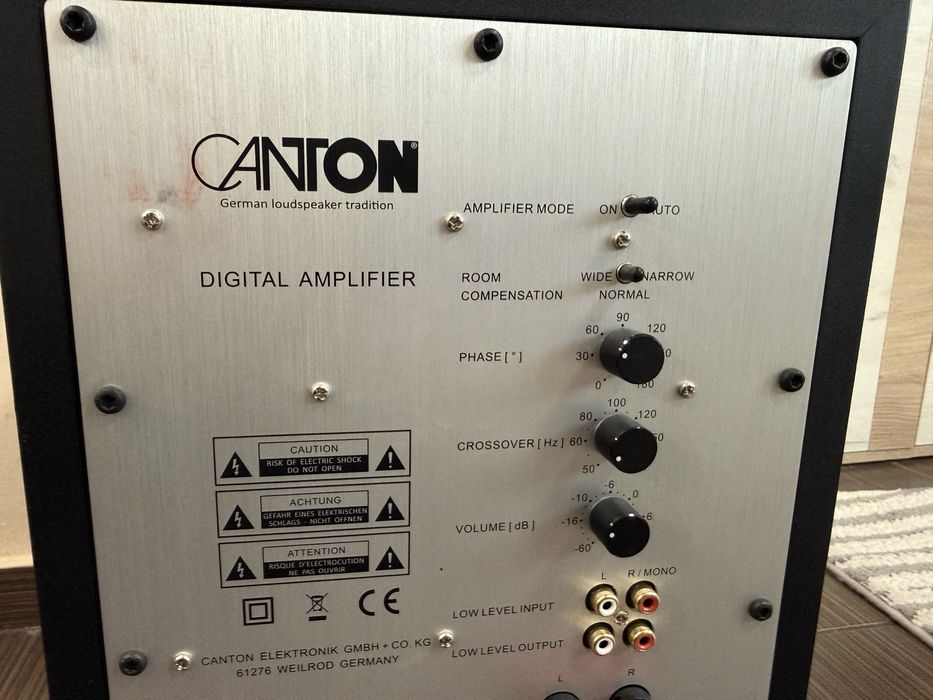 Canton AS-85.3 8” Subwoofer