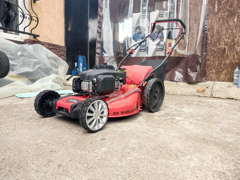 GÜDE BIG WHEELER 554.3 R е многофункционална бензинова косачка 4 в 1