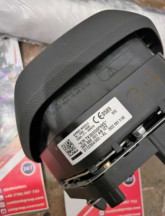 Skoda Kodiaq kit airbag volan / pasager / set cortine / set centuri