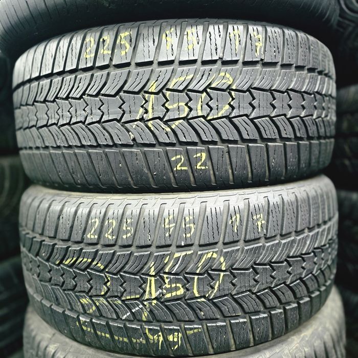 2x 225/45/17 M+S SAVA 2019 Stare excelentă