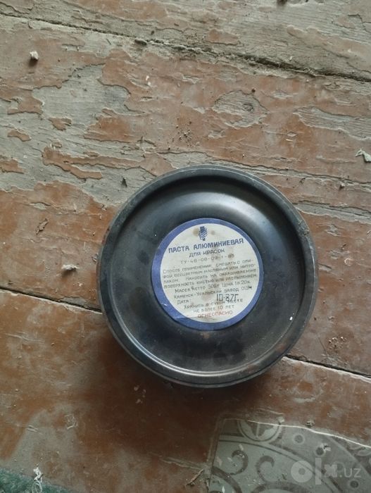 Alyuminiy pasta 1987 yilgi yaxshi xolatda