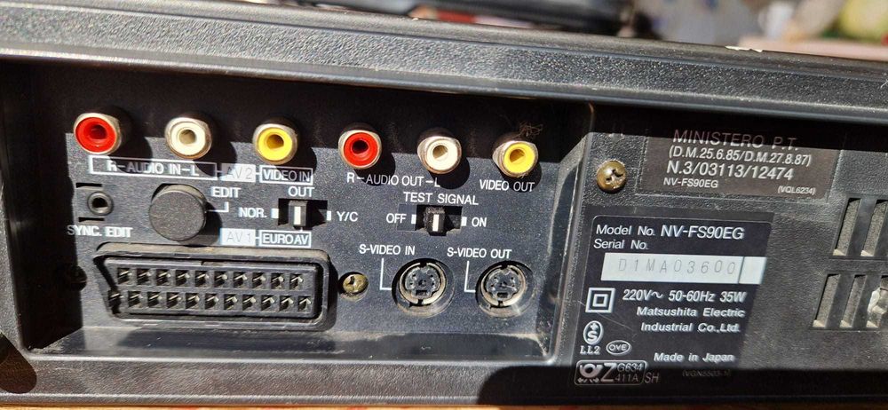 panasonic nv-f s90ek video svhs (servisat recent)