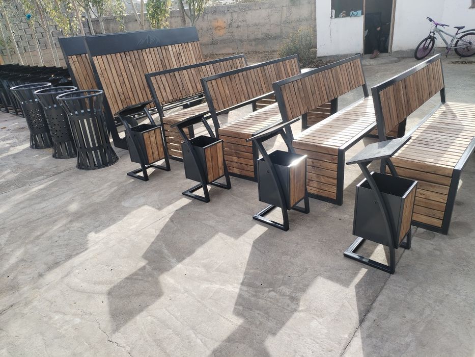 Скамейки урный лавки бисетки