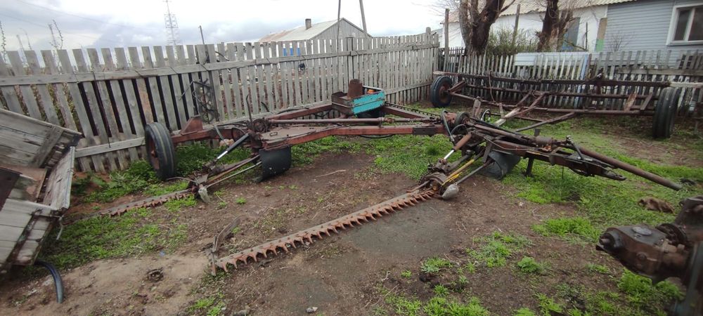 Косилка с граблями, ЗИЛ на запчасти!