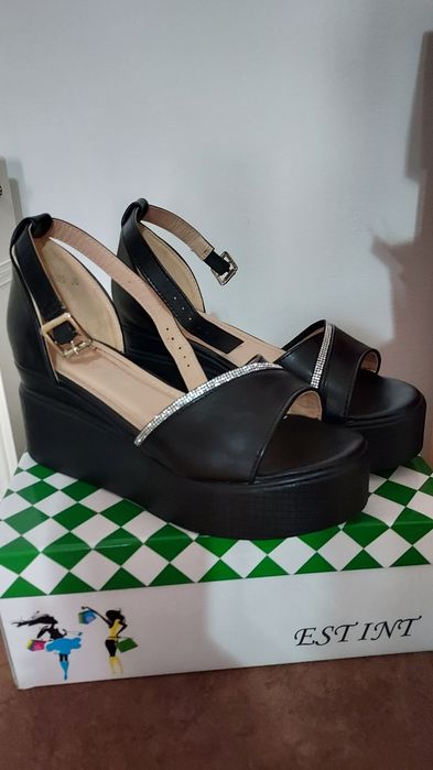Sandale dama negre