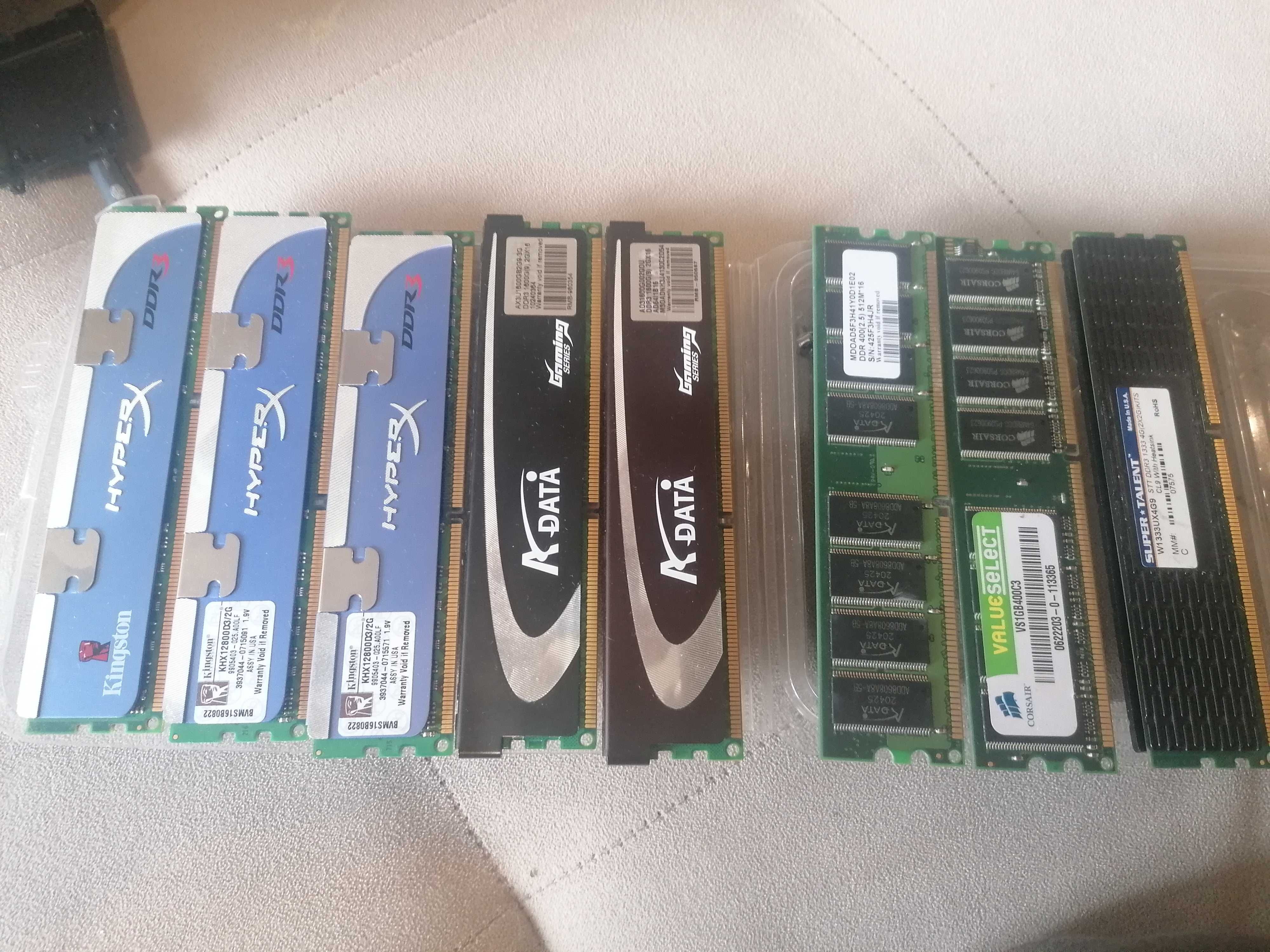 8 плочки RAM - 4GB/2GB/1GB гр. София Младост 2 • OLX.bg
