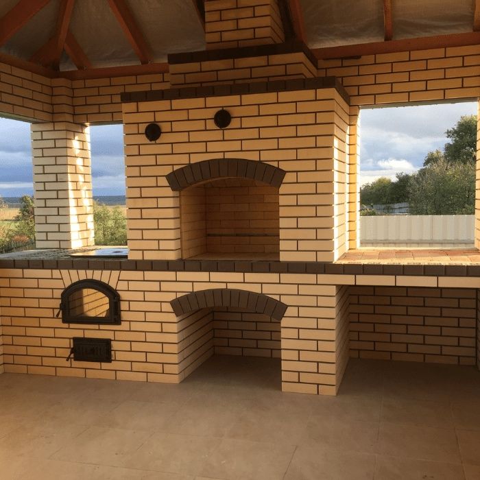 Мангалы камины печки