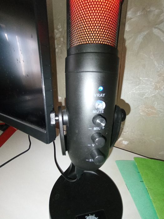 Микрофон  Elima mic 360° Эхо, подавление шума.