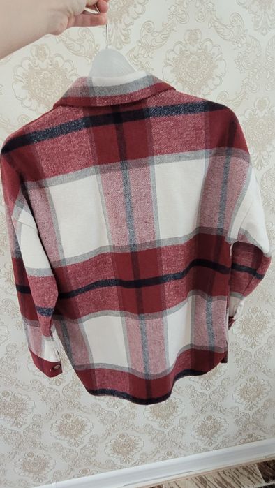 Рубашка женская в клетку