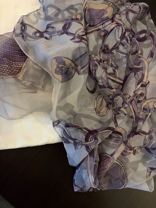 шал Chanel Gucci Italy коприна