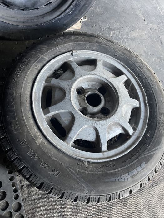 Титановый диск с резиной