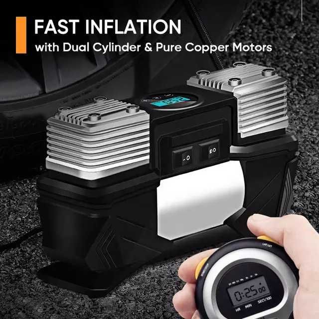 Насос электронной манометром с функцией автостоп