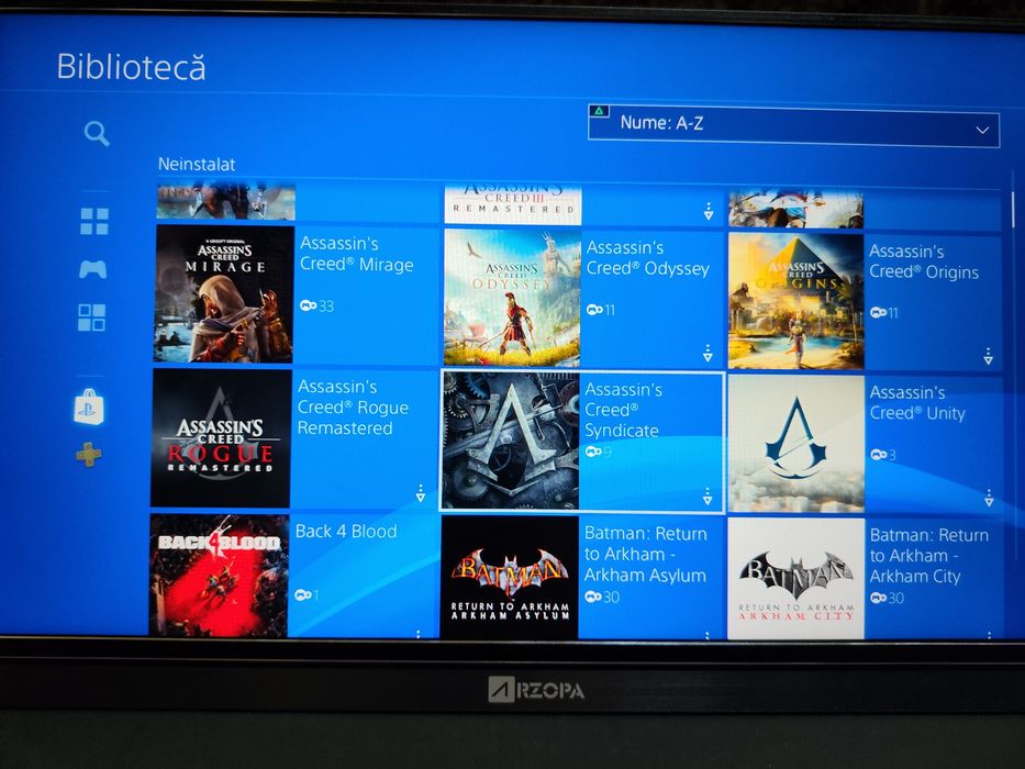 PlayStation 4/PS4 Impecabil + 70 Jocuri